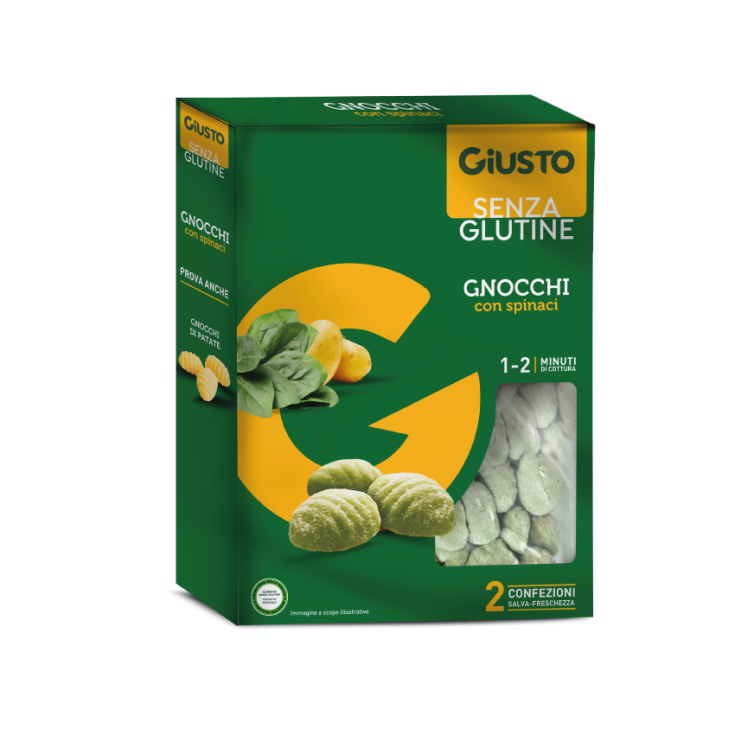 Gnocchi Con Spinaci Giusto 500g