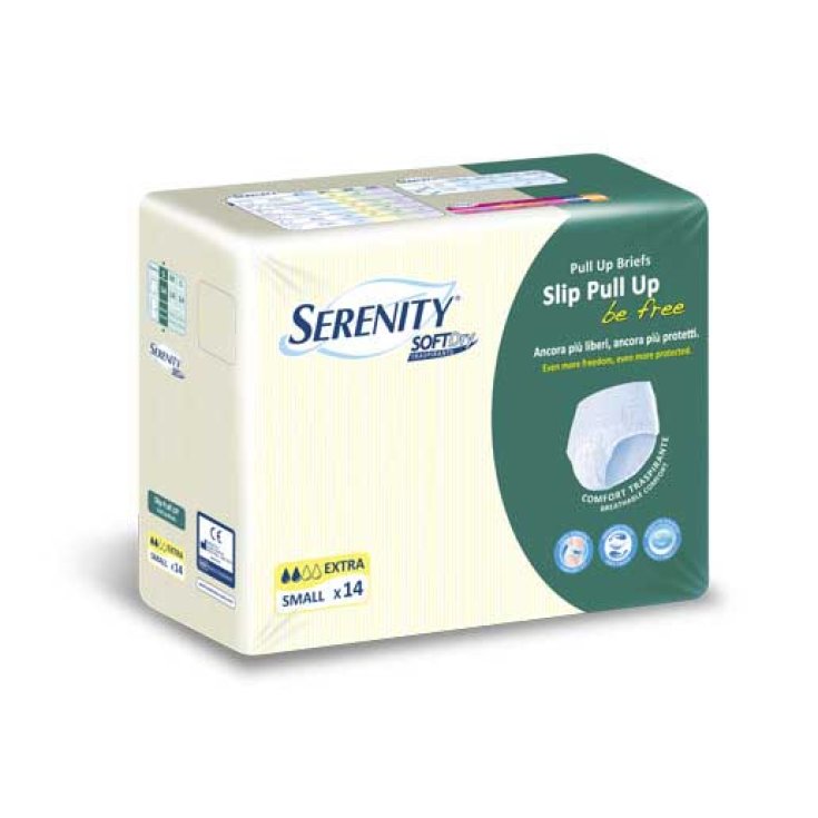 Soft Dry Sensitive Be Free Pannoloni Pants Serenity® - Extra Taglia S 14 Pezzi