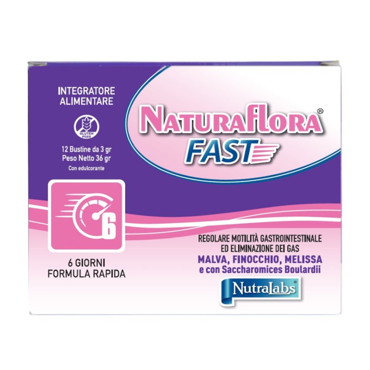 NATURAFLORA® FAST NUTRALABS® 12 Bustine