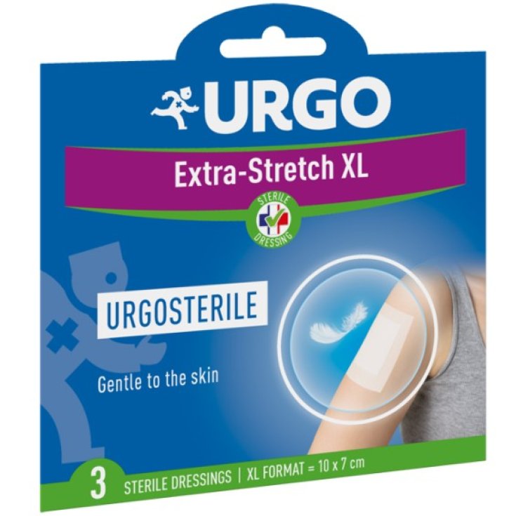 UrgoSterile Extra Stretch 10x7cm Urgo 3 Pezzi
