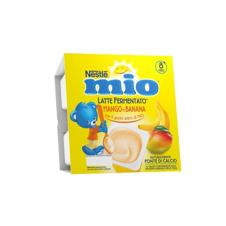 Merenda Latte Fermentato Mango e Banana MIO® Nestle 4x100g
