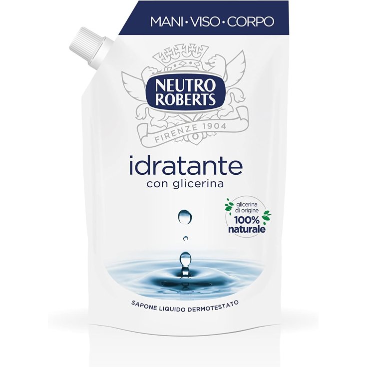 Sapone Liquido Idratante Ricarica Neutro Roberts 400ml