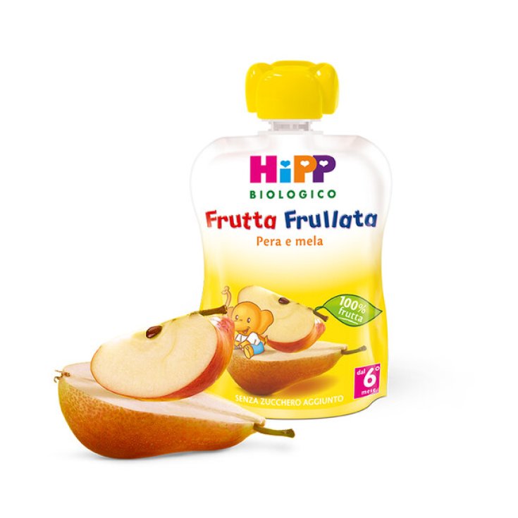 Hipp Frutta Frullata Mela Fragola E Mirtillo Con Biscotto - 982602500