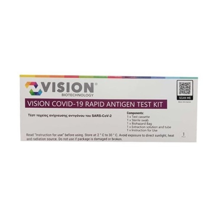 Covid-19 Rapid Antigen Test Vision 1 Test 