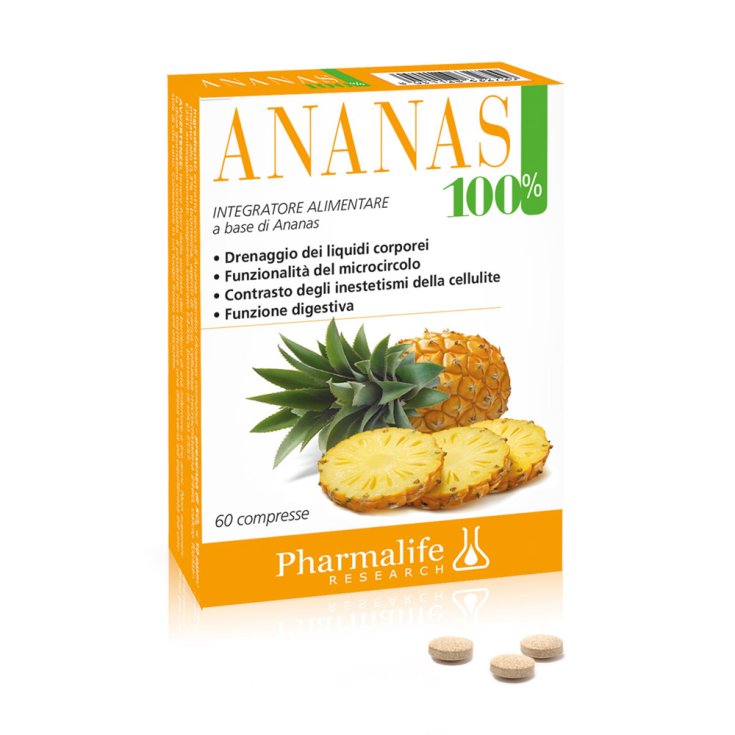 Ananas 100% Pharmalife 60 Compresse