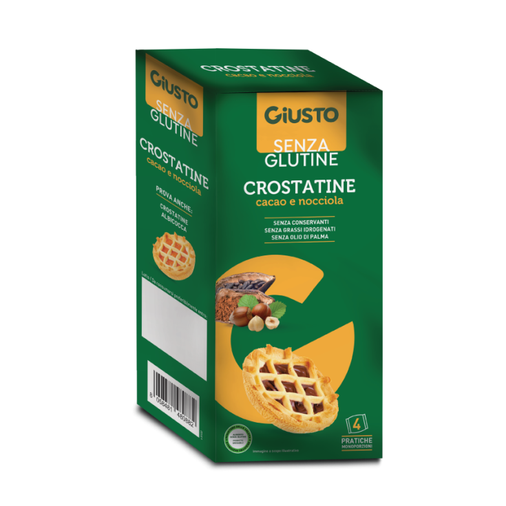 Crostatine Cacao E Nocciola Giusto 180g