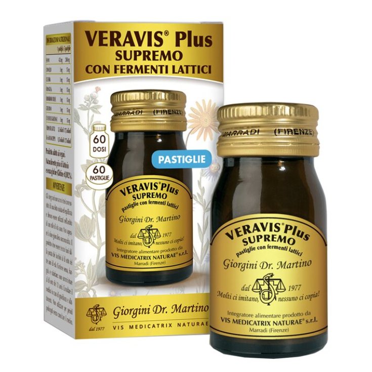 Veravis Plus Supremo con Fermenti Lattici Dr.Giorgini 60 Pastiglie