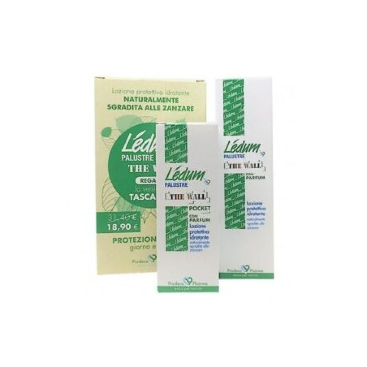Lozione Protettiva Idratante Ledum The Wall Prodeco Pharma 100ml + Pocket 50ml
