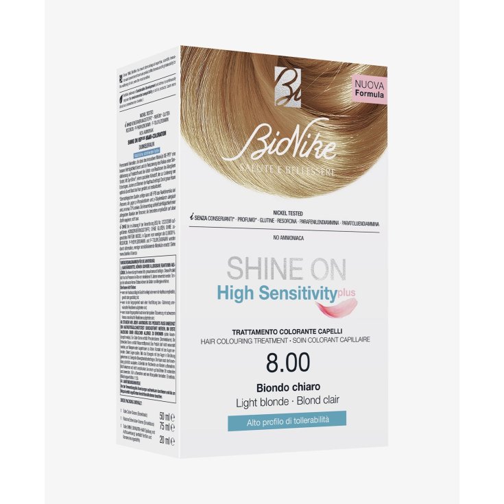 Shine On High Sensitivity Plus BioNike 8.00 Biondo Chiaro