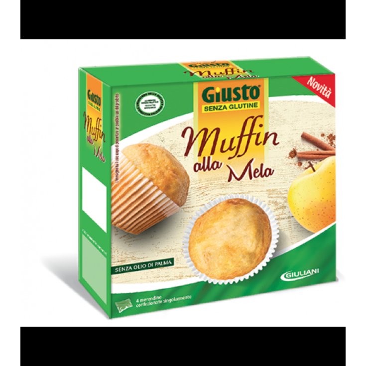 Muffin alla Mela Giusto 4x50g