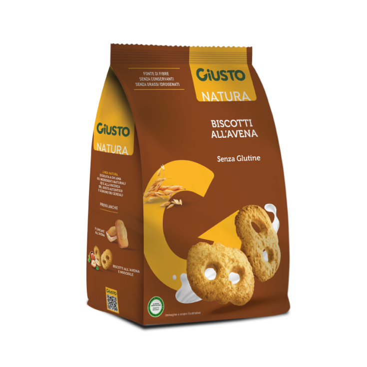 Biscotti All'Avena Giusto Natura 250g