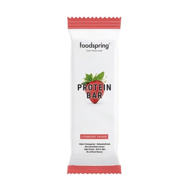 Protein Bar Yogurt Fragola Foodspring 60g