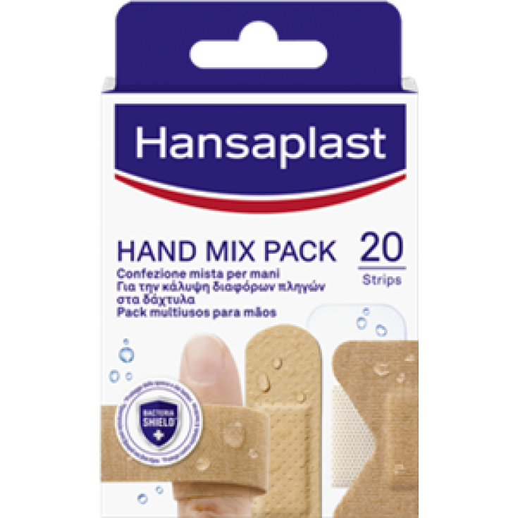 Hand Mix Pack Hansaplast 20 Pezzi
