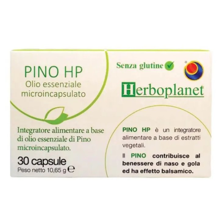 Pino HP Olio Essenziale Microincapsulato Herboplanet 30 Capsule