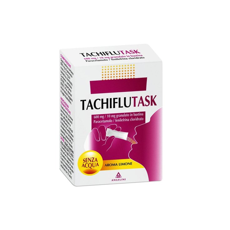 Tachiflutask 600mg+10mg Angelini 10 Bustine