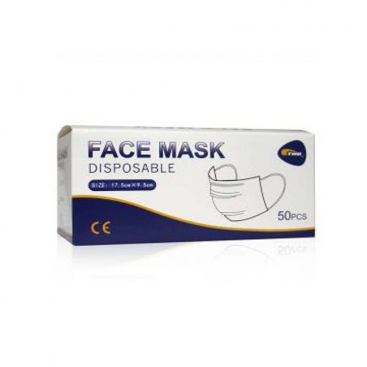 FACE MASK DISPOSABLE THD 50 Pezzi