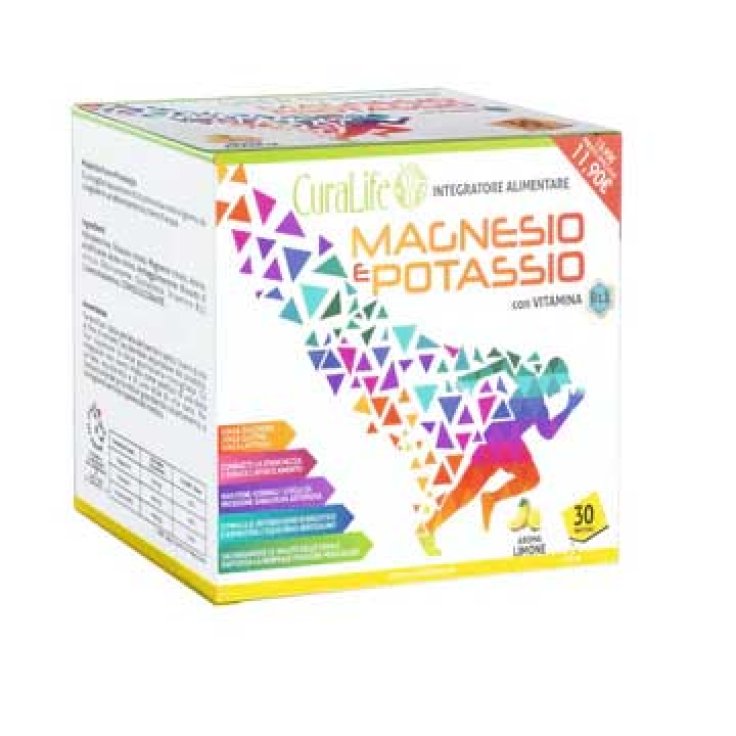 Curalife Magnesio Potassio Limone Cura Farma 30 Bustine