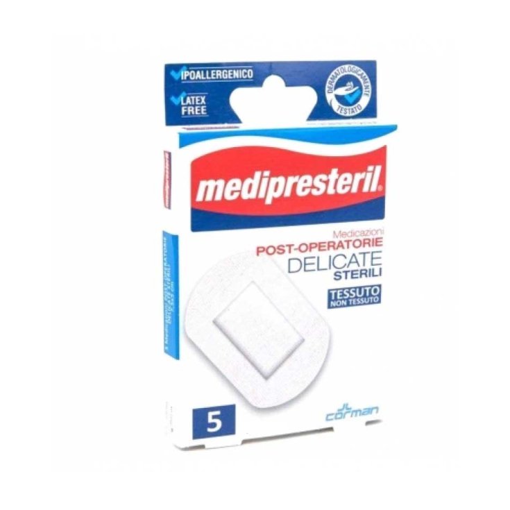 medipresteril® Medicazioni post operatorie delicate sterili 8x10 CORMAN 5 Pezzi