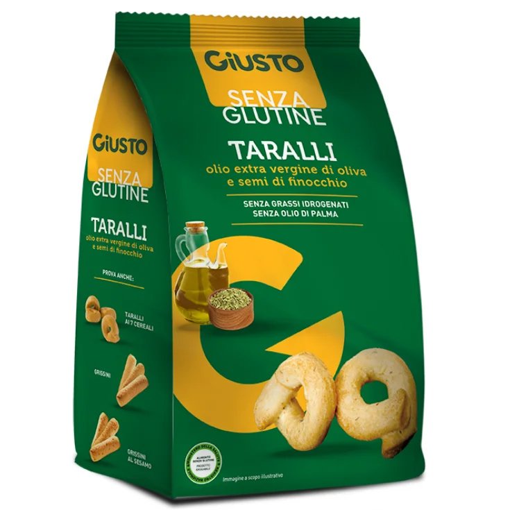 Taralli Finocchio Senza Glutine Giusto 175g