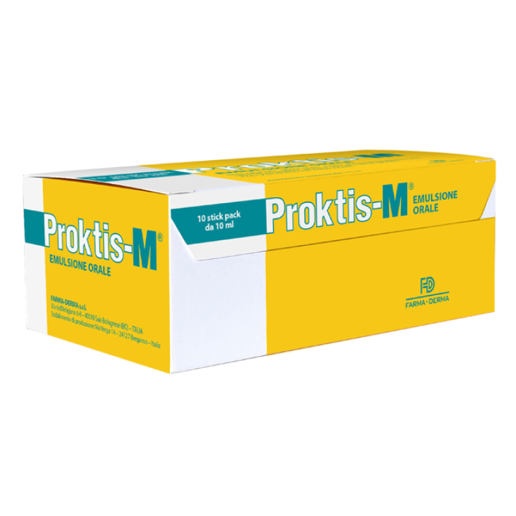 Proktis-M Emulsione Orale Farma Derma 10 Stick