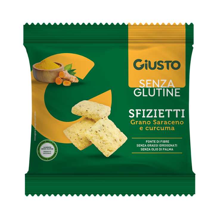 Sfizietti Grano saraceno E Curcuma Giusto 40g