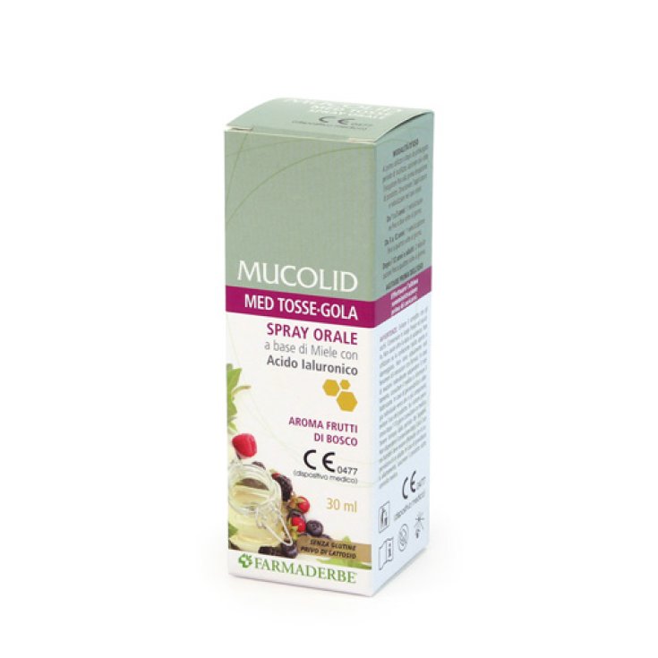 Mucolid Med Tosse-Gola Spray Orale Farmaderbe 30ml