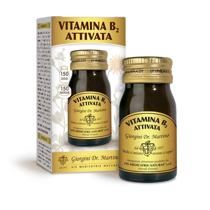 Vitamina B2 Attivata Dr.Giorgini 150 Pastiglie