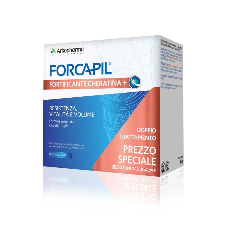 Forcapil Fortificante Cheratina+ Arcopharma 60 Capsule Promo