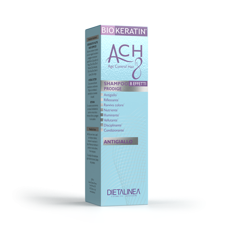 BioKeratin Ach8 Shampoo Prodige Antigiallo Dietalinea 100ml