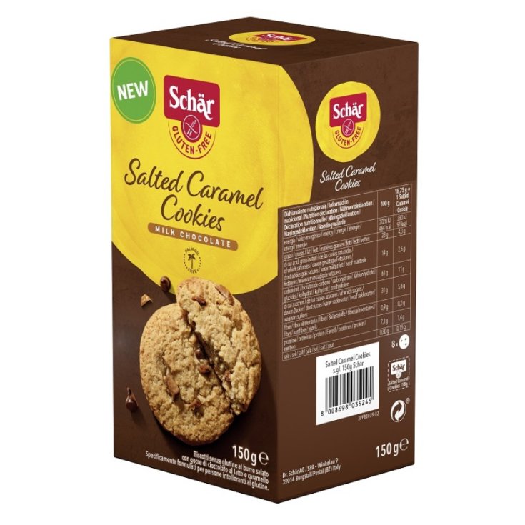 Salted Caramel Cookies SCHAR - Farmacia Loreto