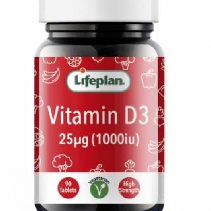 Vitamina D3 1000 UI LifePlan 90 Compresse
