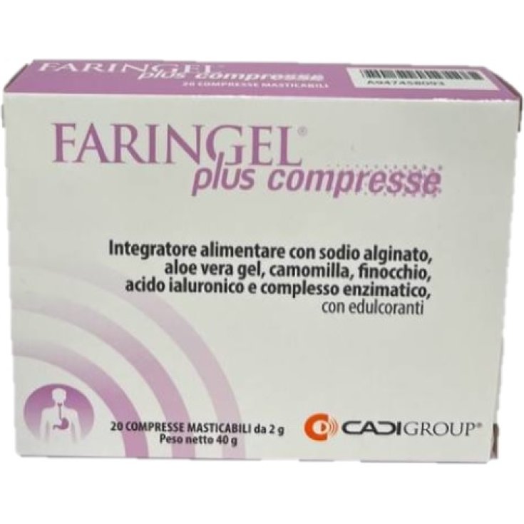 Faringel Plus CaDiGroup 20 Compresse Masticabili