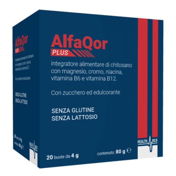 AlfaQor Plus Health & RCB 20 Bustine