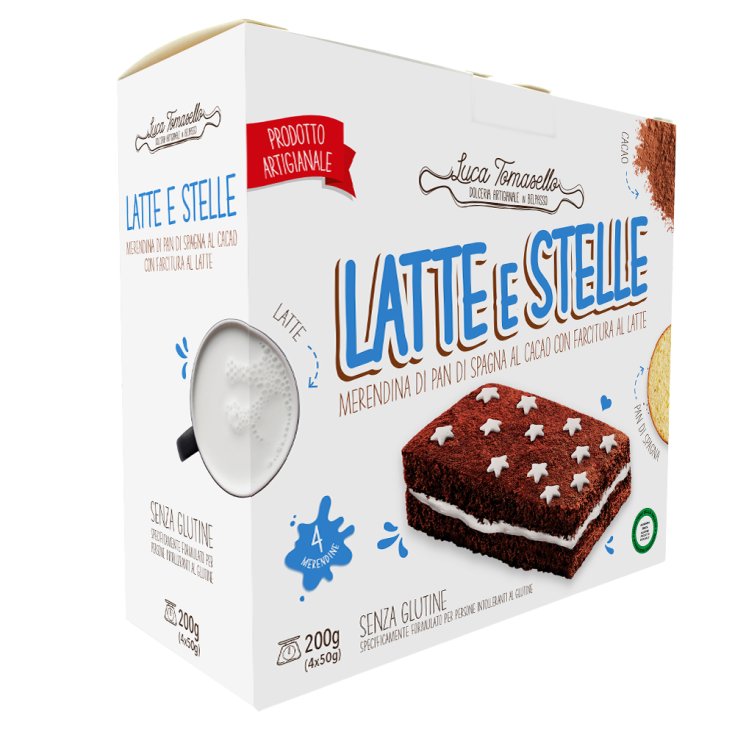 Latte e Stelle Merendina Luca Tomasello 200g