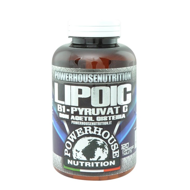 Lipoic B1-Pyruvat C PowerHouse Nutrition 120 Compresse