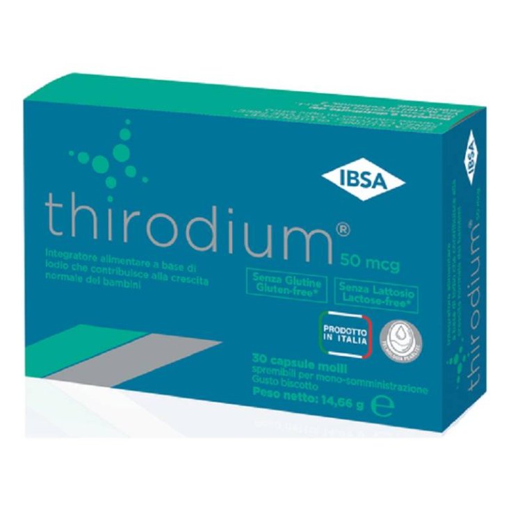 Thirodium 50mcg IBSA Farmaceutici 30 Capsule Molli