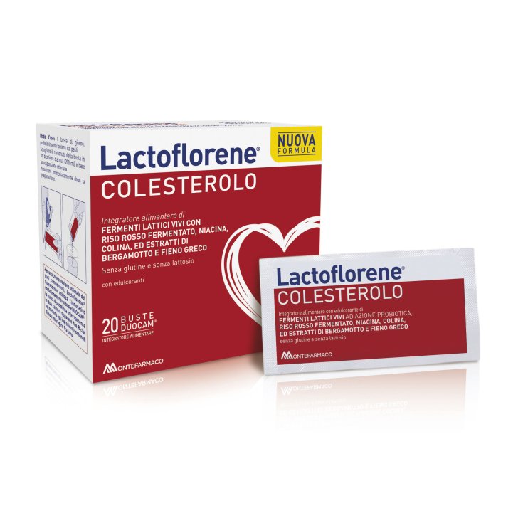 Lactoflorene Colesterolo Montefarmaco OTC 20 Buste