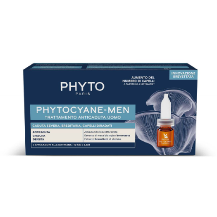 Phytocyane Anticaduta Severa Uomo Phyto 12 Fiale