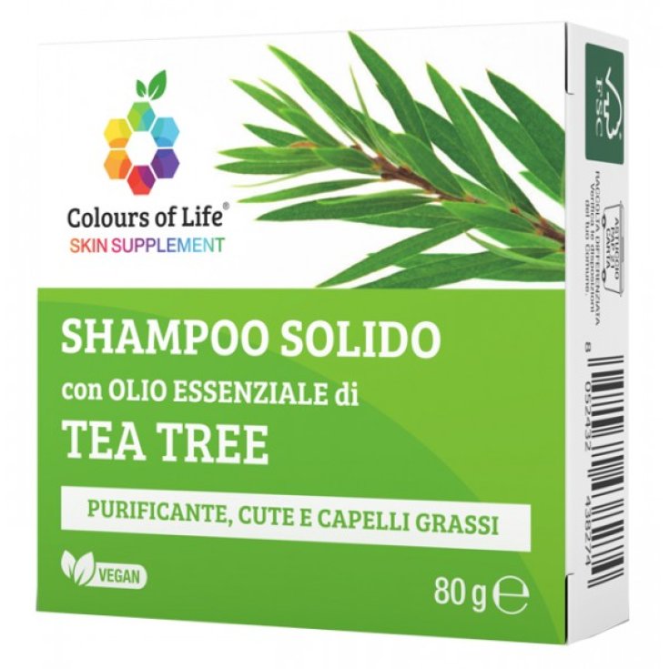 Shampoo Solido Colours Of Life Skin Supplement 80g