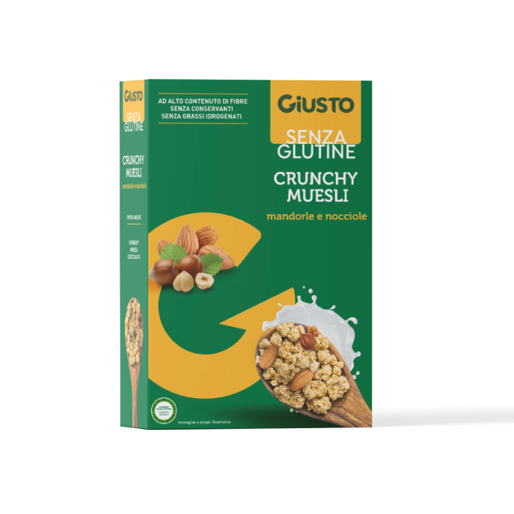 Crunchy Muesli E Mandorle E Nocciole Giusto 375g