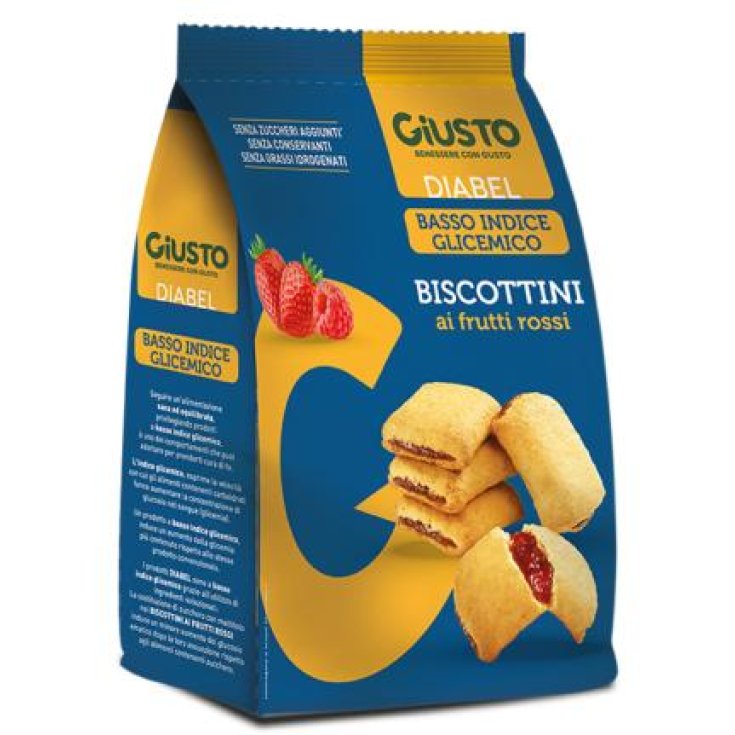 Diabel Biscottini Ai frutti Rossi Giusto 250g