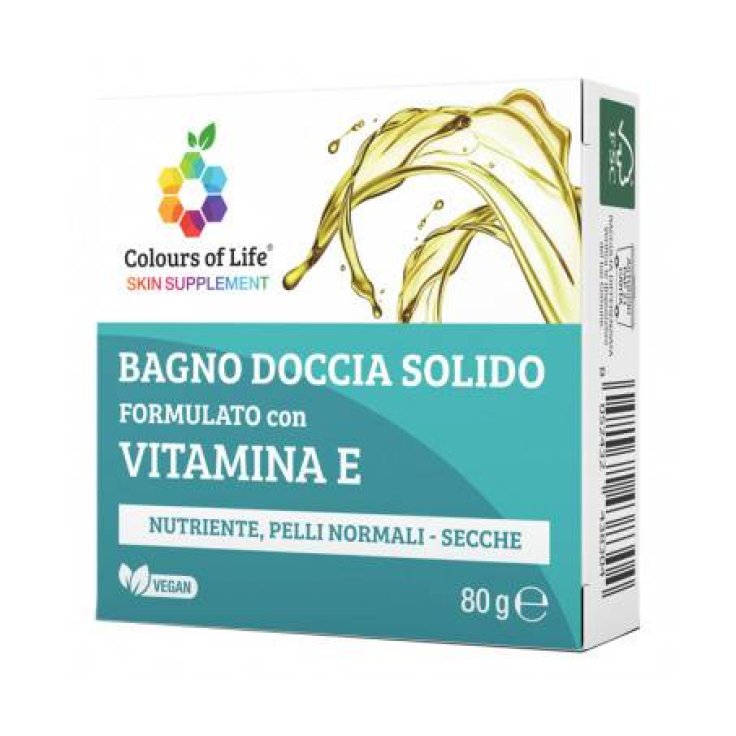 Bagno Doccia Solido Vitamina E Colours Of Live Skin Supplement 80g