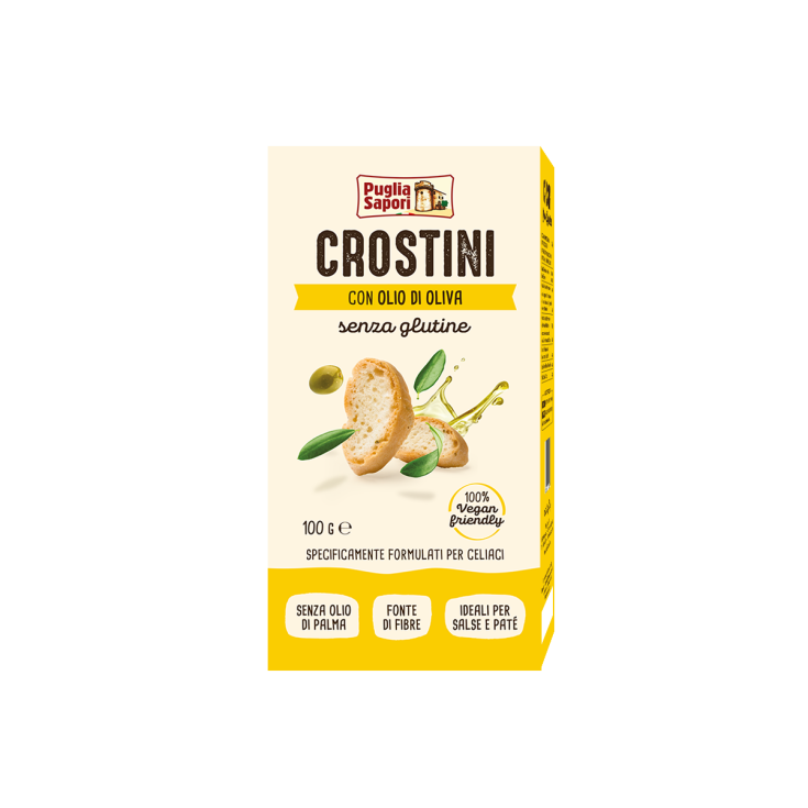 Crostini Olio Di Oliva Puglia Sapori 100g