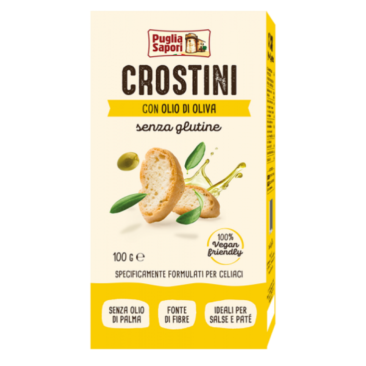 Crostini Olio Di Oliva Puglia Sapori 100g