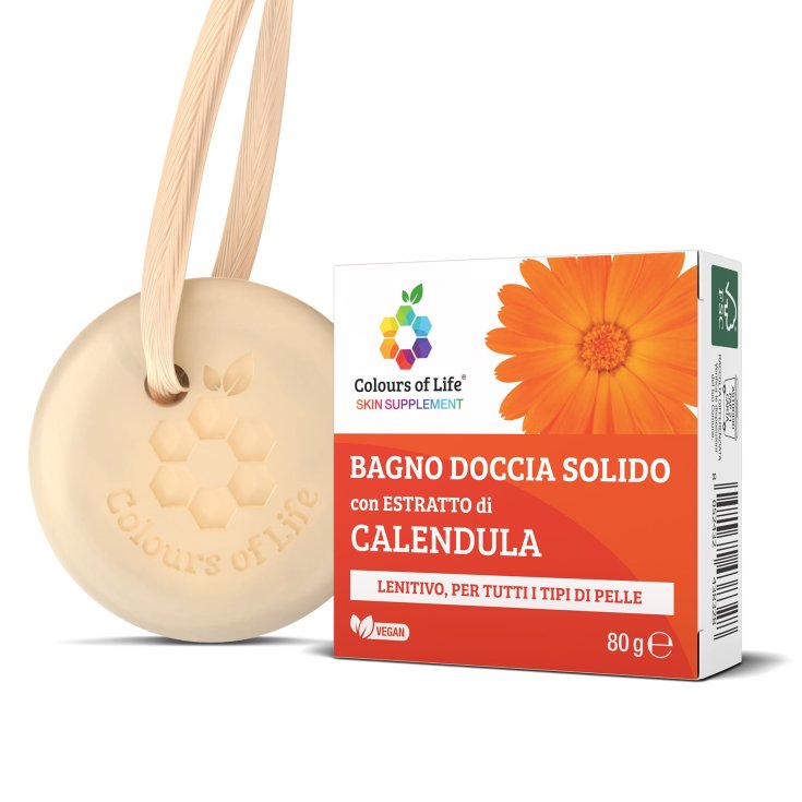 Bagno Doccia Solido Calendula Colours Of Life 80g