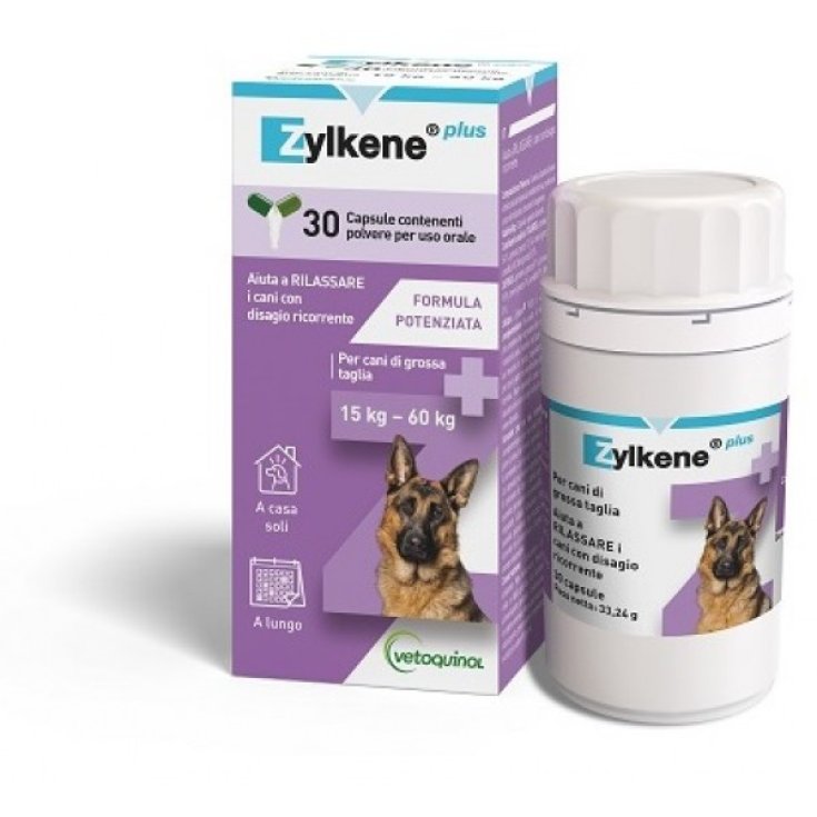 Zylkene® Plus 15-60Kg Cani Vetoquinol - Farmacia Loreto