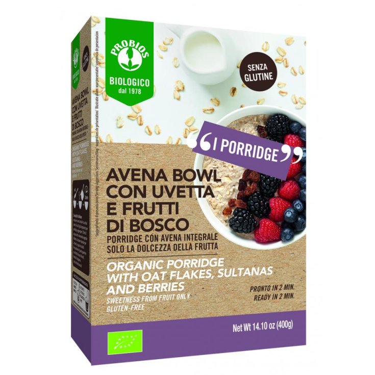 I Porridge Avena Bowl Uvetta E Frutti Di Bosco - Farmacia Loreto