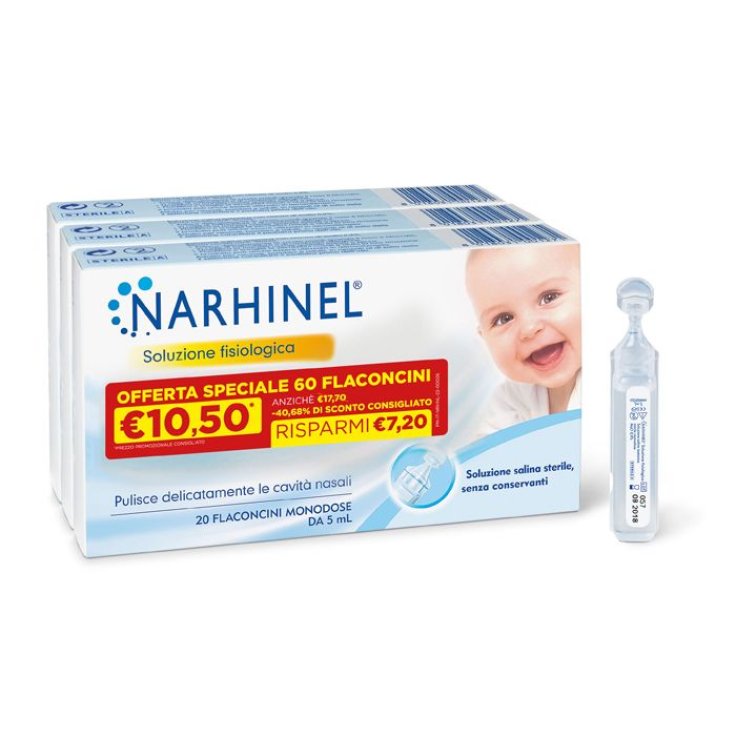 Soluzione Fisiologica Narhinel 3 Pack Promo 2022