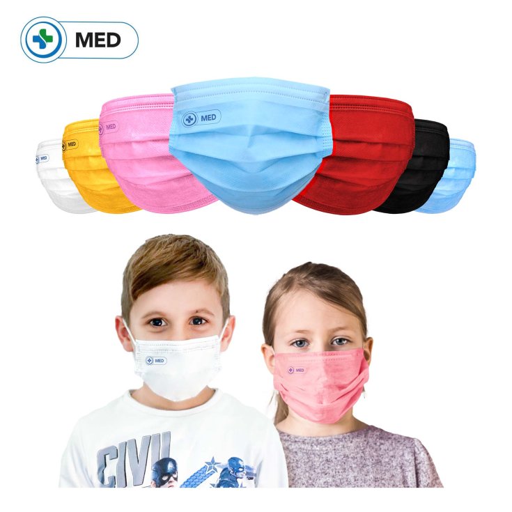 My Benefit Mask Kids Tipo IIR Greencare 50 Pezzi