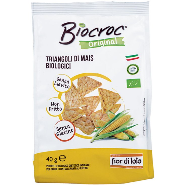 Biocroc Original Triangoli Di Mais Fior Di Loto 50g